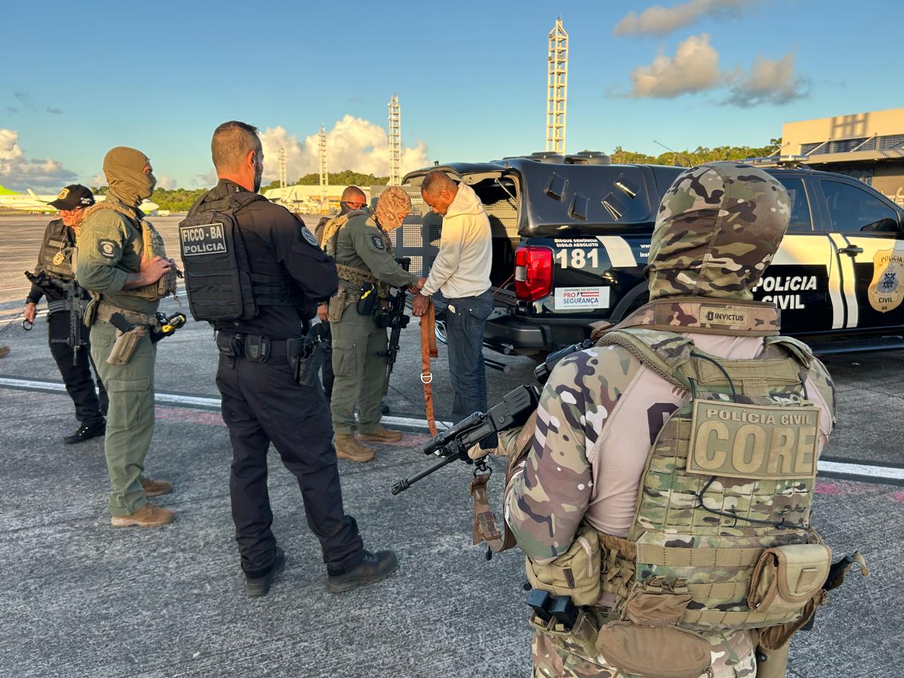 Imagem de Com 102 prisões por dia em 2026, Polícia da Bahia ultrapassa a marca de 12.300 criminosos capturados