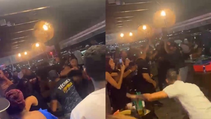Imagem de Integrantes de bandas de pagode brigam feio e casa de shows em Salvador vira cenário de guerra