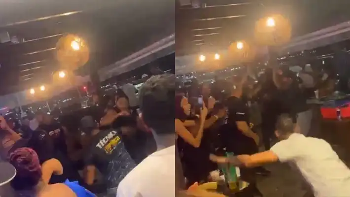 Imagem de Integrantes de bandas de pagode brigam feio e casa de shows em Salvador vira cenário de guerra