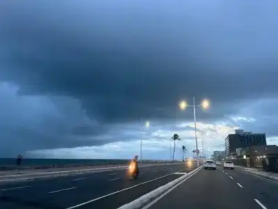 Imagem de Tempestade provoca alerta de chuvas fortes em áreas da Bahia nesta sexta