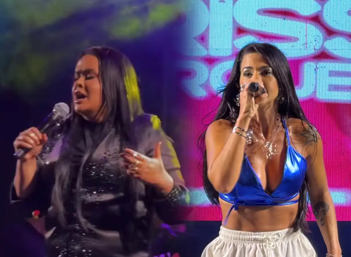 Imagem de Klessinha e Lari Marques sacodem Maragogipinho em noite histórica de Fé e Música