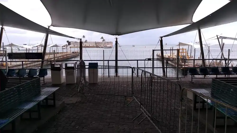 Imagem de Travessia Salvador-Mar Grande segue suspensa por causa do mau tempo na Baía de Todos-os-Santos