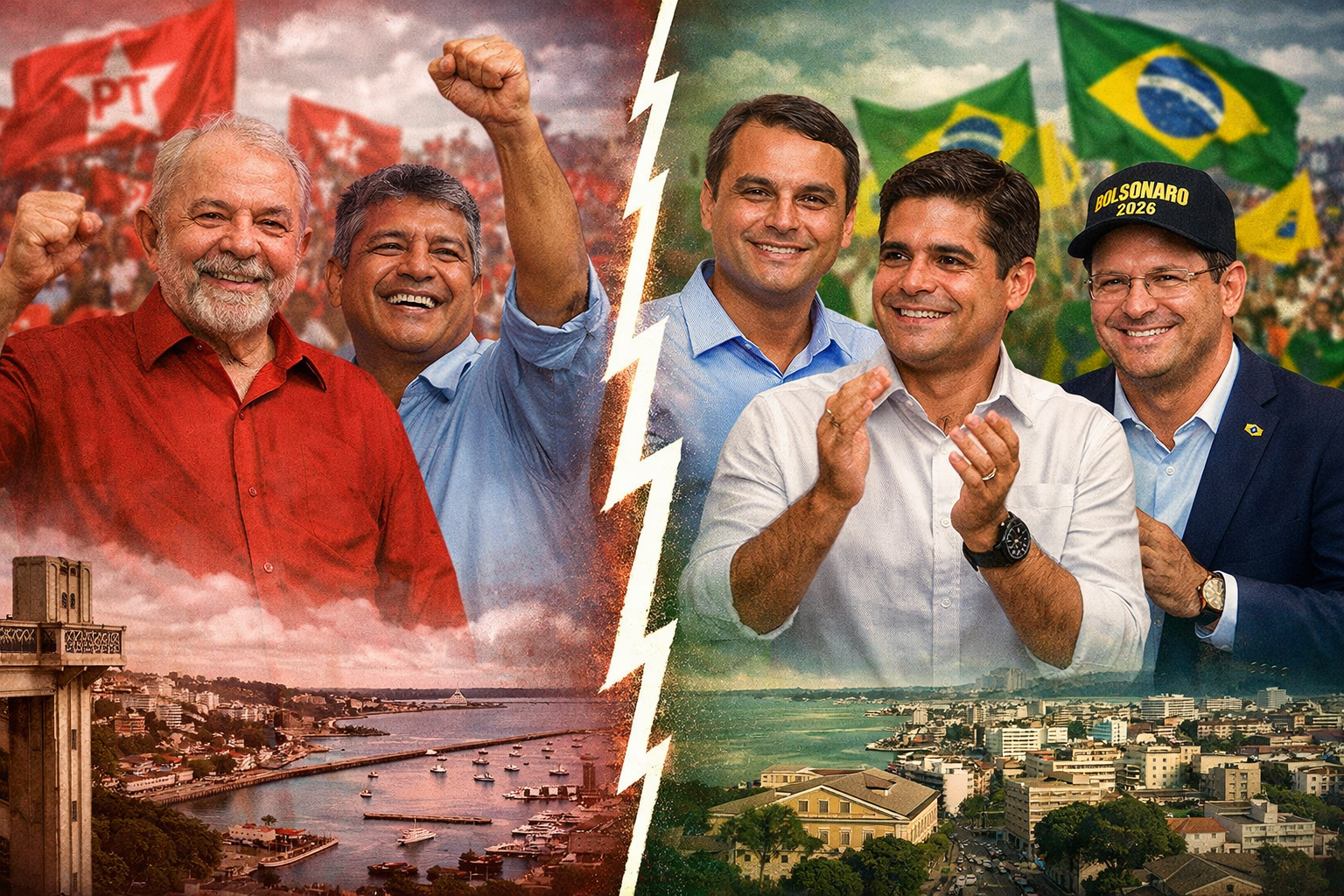Imagem de Voto Bolsoneto se consolida na Bahia, afirmam cientistas políticos