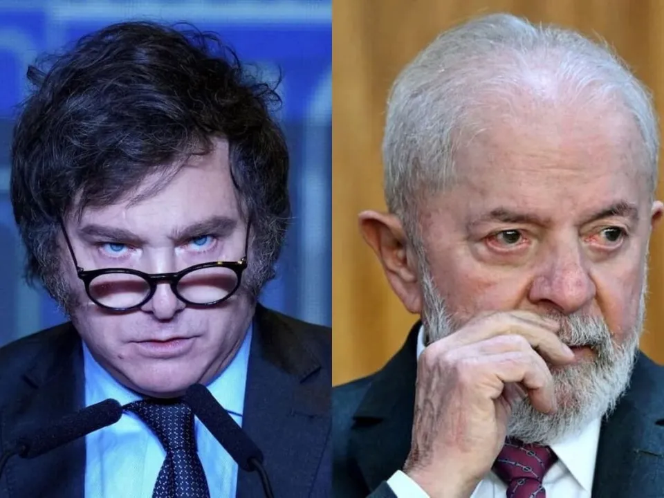 Imagem de 27 minutos: Lula e Javier Milei falam ao mesmo tempo em convenções