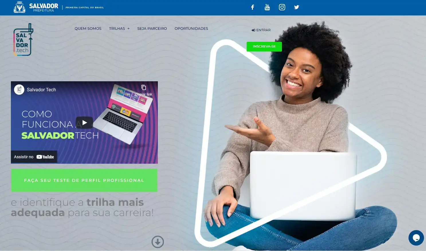 Imagem de Parceria entre Salvador Tech e universidade oferece bolsas de estudo em tecnologia