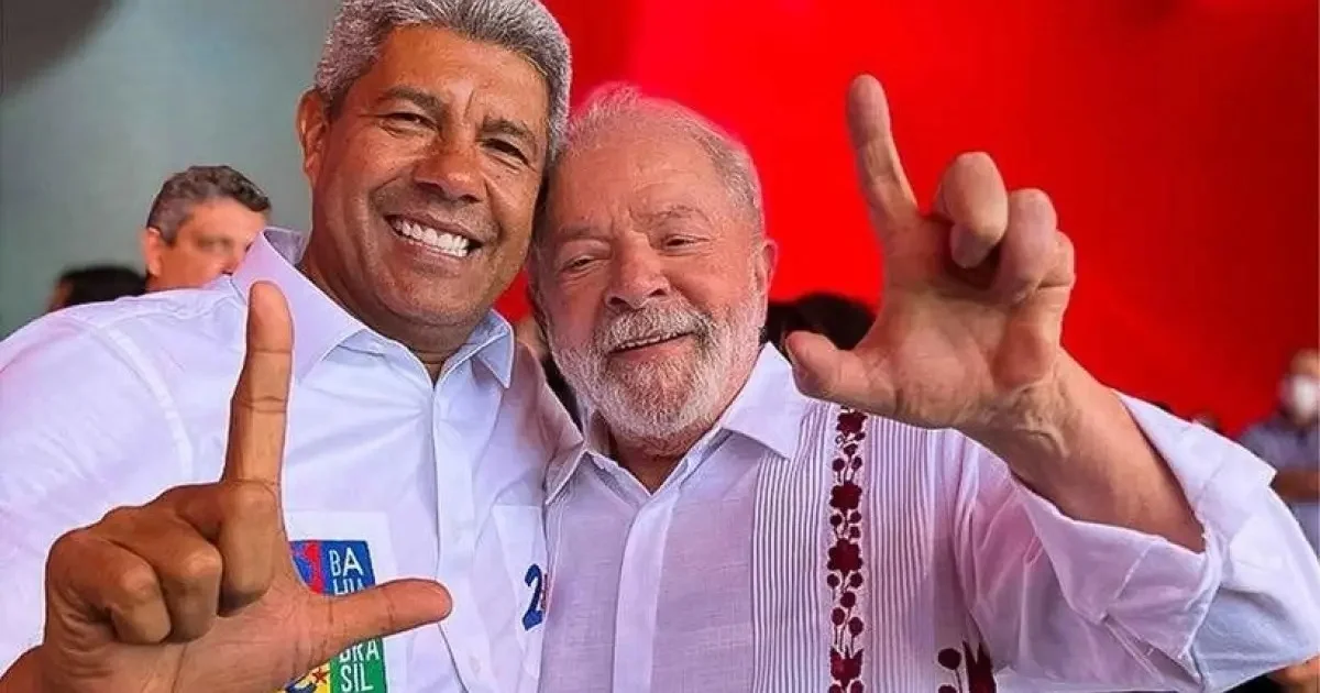 Imagem de ÚNICO GOVERNADOR DO PAÍS NA COMITIVA PRESIDENCIAL REVELA PRESTÍGIO DE JERÔNIMO COM LULA