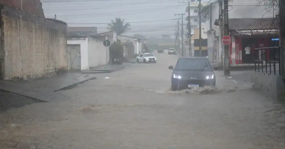 Imagem de Bahia tem mais de 180 cidades sob alerta de chuvas intensas; Inmet prevê risco de alagamentos e ventos fortes