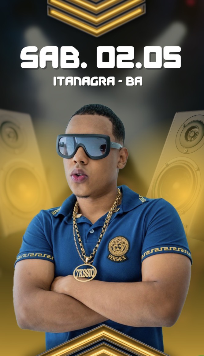 Imagem de 7Kssio se apresenta hoje na Lavagem de São José do Avena 2026 e promete agitar o público em Itanagra