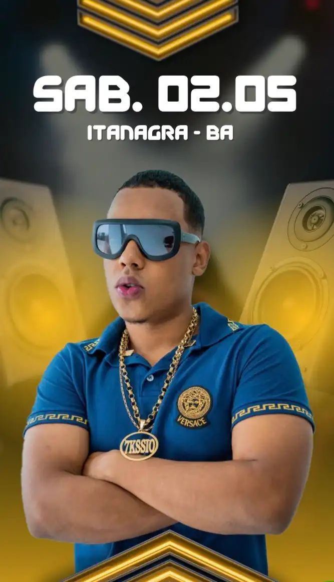 Imagem de 7Kssio se apresenta hoje na Lavagem de São José do Avena 2026 e promete agitar o público em Itanagra