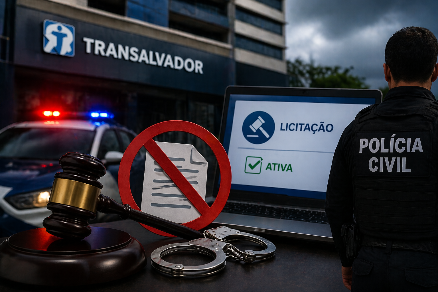 Imagem de Pedido de prisão atinge Transalvador após órgão manter licitação milionária suspensa pela Justiça