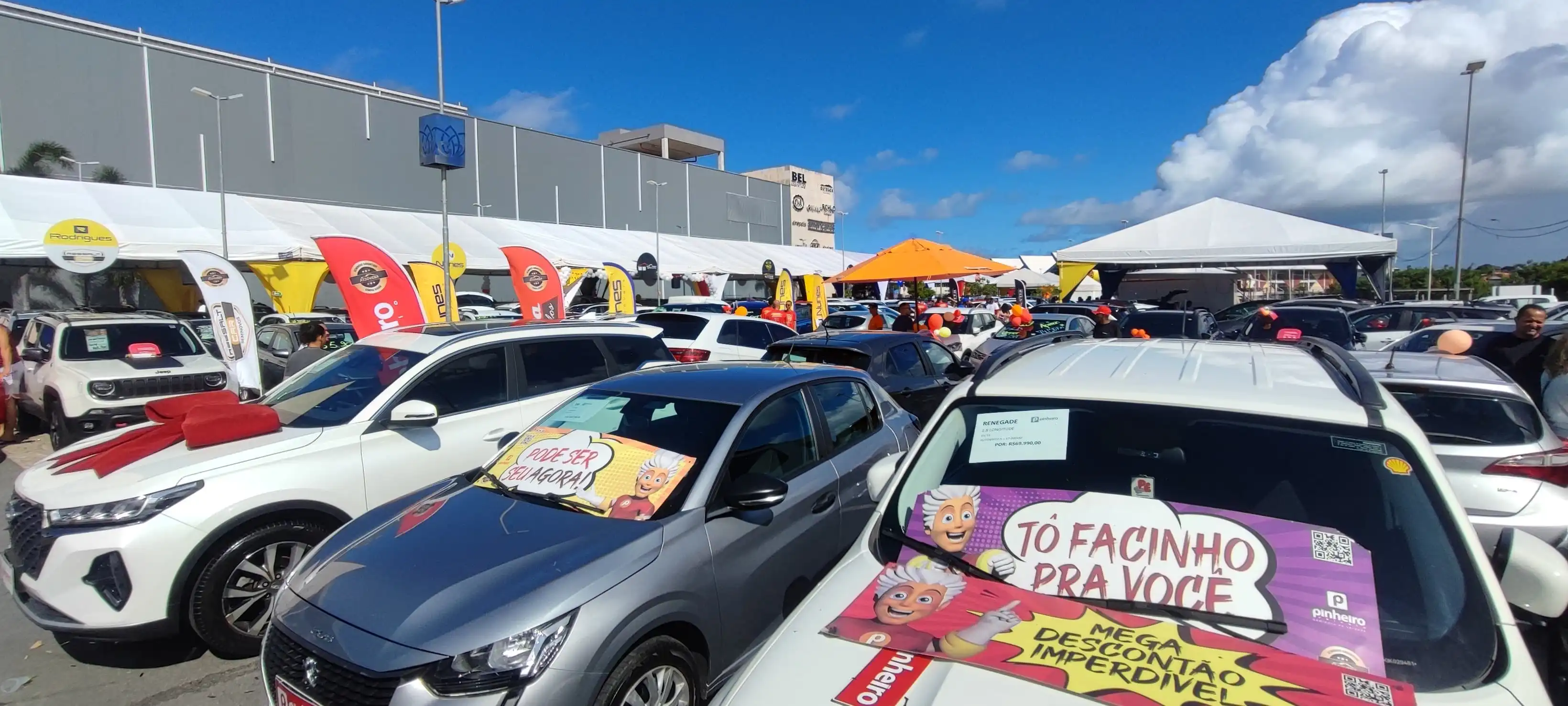 Imagem de Feirão reúne mais de 1.000 seminovos com condições especiais e descontos de até R$ 10 mil