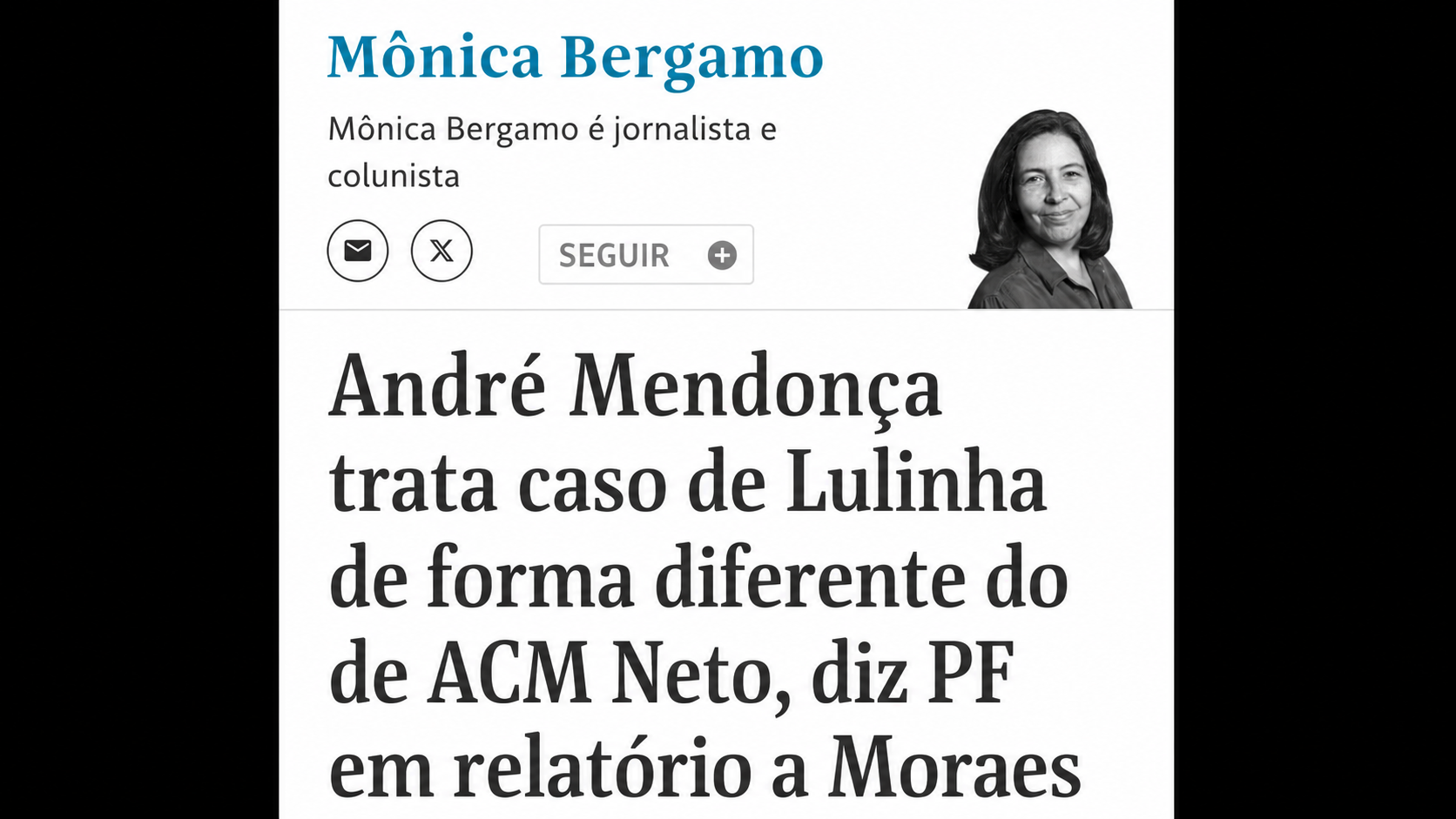 Imagem de PF aponta proteção de André Mendonça a ACM Neto no caso Master