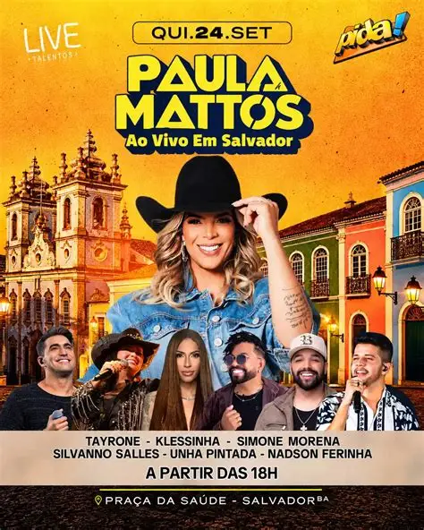 Imagem de Paula Mattos reúne Tayrone, Klessinha, Simone Morena e outros grandes artistas em novo projeto em Salvador 