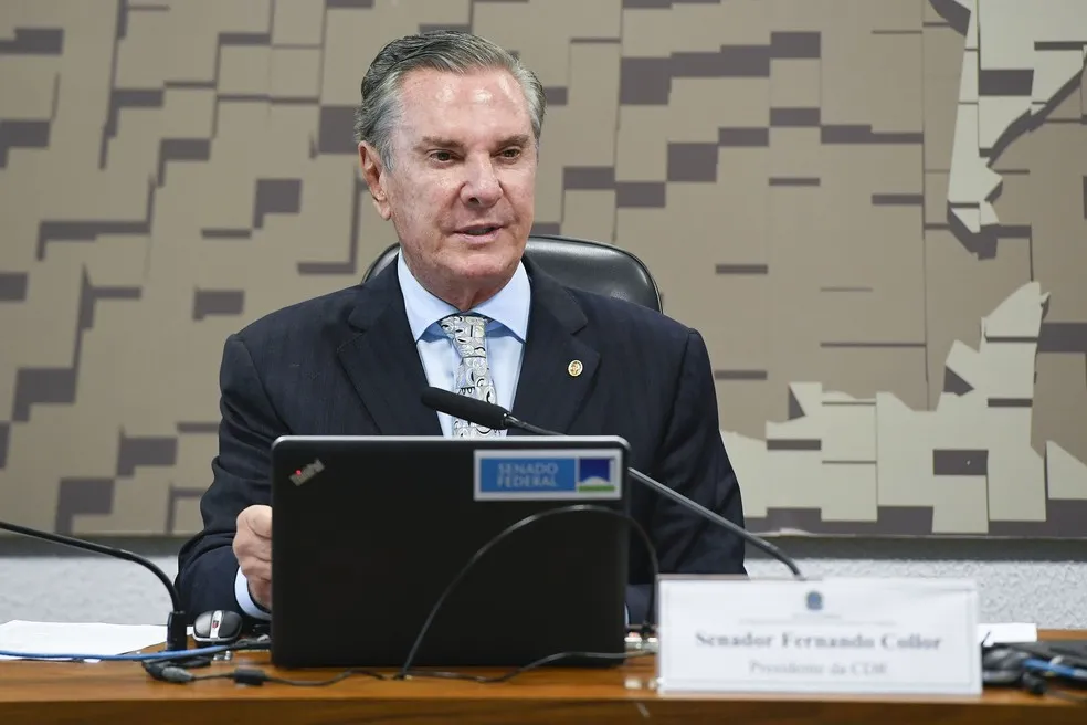 Imagem de Ex-presidente Collor é preso após decisão de Moraes por condenação na Lava Jato